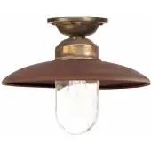Ks Verlichting Koperen Plafondlamp Landes