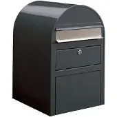 Bobi Brievenbus Swiss 7016i Donkergrijs
