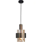 Highlight Hanglamp Marrone zwart met koper brons
