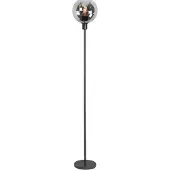 Highlight Vloerlamp Fantasy Zwart Met Smoke Glas
