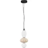 Nova Luce Hanglamp Oneta wit - beige