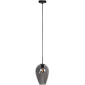 Steinhauer Hanglamp HaloSwap met 1 smoke glas Ø 22,5cm
