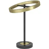 Eglo Design tafellamp Brest zwart met goud