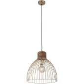 JUST LIGHT Hanglamp Alami Bruin Messing