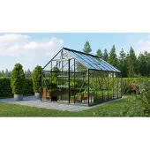 Vitavia Tuinkas Meridian 1 9900 - Veiligheidsglas 3mm - Smaragd - 257x383x232cm