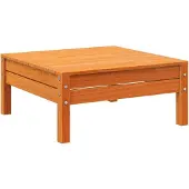 vidaXL Corner Sofa Solid pine wood Wasbruin Standard