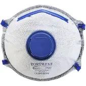 Portwest FFP2 Carbon Valved Dolomite Respirator (10 Stuks)-1