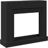 Syfax Haardombouw 100x30x87,5 cm bewerkt hout zwart