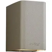 In-Lite | ACE Down Rose Silver | Wandlamp Buiten