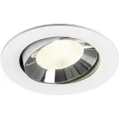 SLV Inbouwspot Numinos Move L wit/chroom 4000K - 40gr