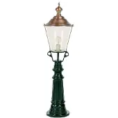 Ks Verlichting Nostalgische Staande Lamp Timor Zwart