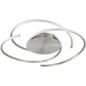 Highlight Plafondlamp Reverso Nikkel Mat