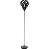 Eglo Zwarte vloerlamp Carlton 5 Ø 25,5cm