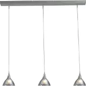 Masterlight Eettafel Hanglamp Caterina Led 3 Lichts Rvs