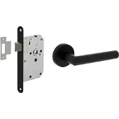 Intersteel Compleet deurklinkset Bastian zwart