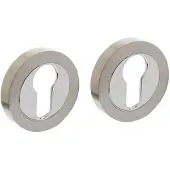 Intersteel Rozet Tira profielcilinder rond chroom