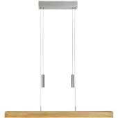 HerzBlut Hanglamp Leonora 85 cm - oak oiled