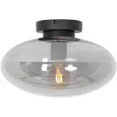 Steinhauer Glazen plafondlamp Reflexion ovaal Ø 30cm
