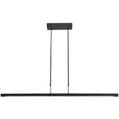 Masterlight Hanglamp eettafel - kantoor Real 3 130cm zwart