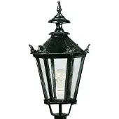 Ks Verlichting Nostalgic lantern lamp Bergum K7C met kronen - zwart