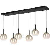 Masterlight 6L hanglamp Ø17cm Lido Ball met gold-fading glas