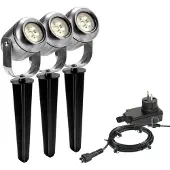 Gardenlights Prikspot Jard Set Van 3 Richtbaar