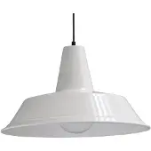 Masterlight Retro witte hanglamp Industria 45