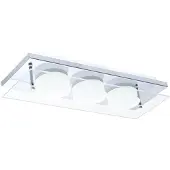 Eglo Design plafondlamp Abiola 3-lichts chroom