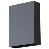 Artdelight Wandlamp Memphis H 16 cm zwart