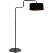 Steinhauer Vloerlamp Bloeba zwart