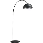 Masterlight Staanlamp Industria 186 gunmetal met zilver