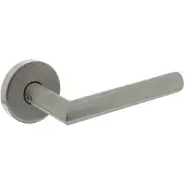 Intersteel Achterdeurbeslag Deurkruk Jura op massieve rozet ø53x10 mm rvs geborsteld