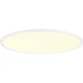 SLV Plafonniere Panel Ø 60cm wit - 3000K/4000K