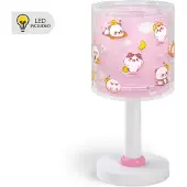 DALBER Kinder Tafellampje Kawaii Friends Roze Glow In The Dark