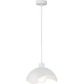 Masterlight Design hanglamp Volta Ø30cm - golvend - wit