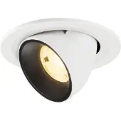 SLV Inbouwspot Numinos Gimble S wit/zwart 3000K - 20gr