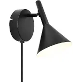 Nordlux Zwarte wand leeslamp Kelvis
