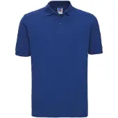 Russell Heren 100% Katoenen Korte Mouw Poloshirt (Helder Koninklijk)
