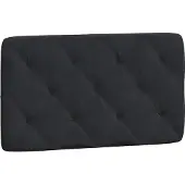 vidaXL Hoofdbordkussen 80 cm fluweel zwart