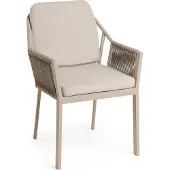 Tierra Outdoor Liv Diningstoel Champagne