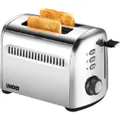 Unold Tosti-oven 2 sneetjes - - 38326 - 790-950W - 7 browning niveaus - Roestvrij staal