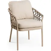 Tierra Outdoor Eettafelstoel Nevada Beige