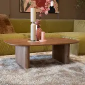 Giga Meubel Salontafel Juro Naturel Deens Ovaal 120cm
