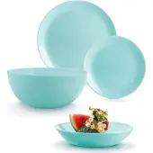 Dajar Diwali serviesset - 19-delig - 6 persoons - Turquoise