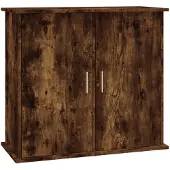 vidaXL Aquariumstandaard 81x36x73 cm bewerkt hout gerookt eikenkleurig