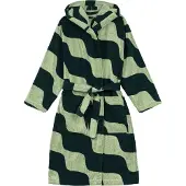 Marimekko Taifuuni badjas katoen Pear-dark green, L