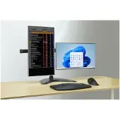 Kensington SmartFit Ergonomische Dubbele Monitor arm - tot 27 inch - Zwart