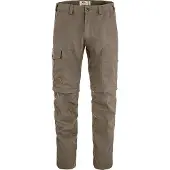 Fjällräven Broek Men Karl Pro Zip-off Trousers Suede Brown-Maat 60
