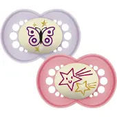 Mam Original Night Silk 2p Box V-6-16m Speen