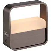Paul Neuhaus Design tafellamp Pure Go bruin